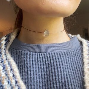 🔮unique, handmade crystal choker necklace🔮